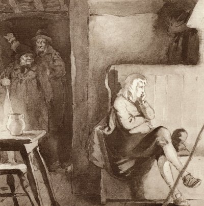 Illustration pour The Scholar-Gipsy de Matthew Arnold - Frank Adams