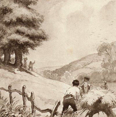Illustration pour The Scholar-Gipsy de Matthew Arnold - Frank Adams