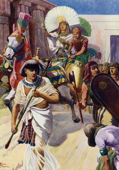 Joseph le Gouverneur (lithographie en couleur) - Frank Adams
