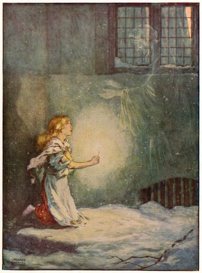 La petite fille aux allumettes - Frank Adams