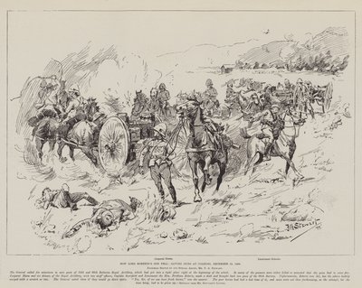 Comment le fils de Lord Roberts est tombé, sauvant des canons à Colenso, 15 décembre 1899 - Frank Algenon Stewart