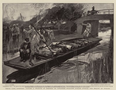 Leur dernier voyage, rendant hommage aux soldats japonais tués lors de la libération de Pékin - Frank Craig