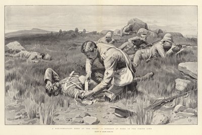 Un Héros Non-Combattant au Front, un Chirurgien au Travail en Première Ligne - Frank Dadd