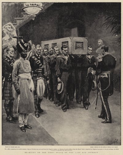 Commencer la première étape du dernier voyage triste - Frank Dadd