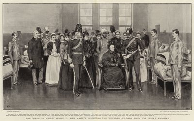 La reine à l