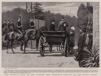 La visite de la reine à la Riviera, l