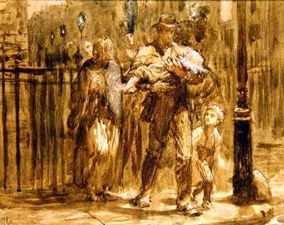 Une Famille Urbaine - Frank Dicksee