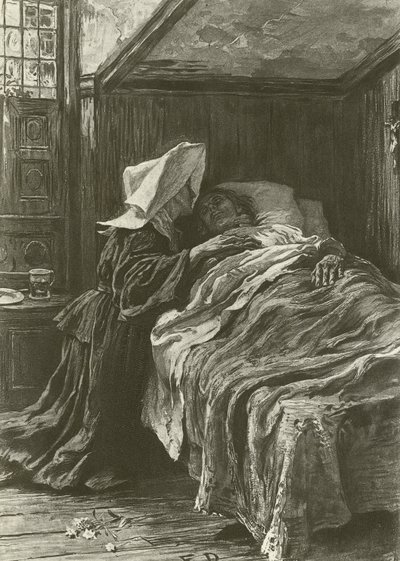 Gabriel et Evangeline - Frank Dicksee
