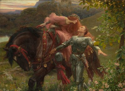 La Belle Dame Sans Merci, exp.1902 - Frank Dicksee