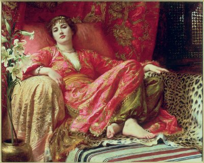 Leila, 1892 - Frank Dicksee