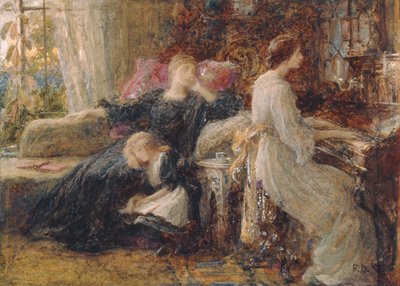 Souvenirs, c.1886 - Frank Dicksee