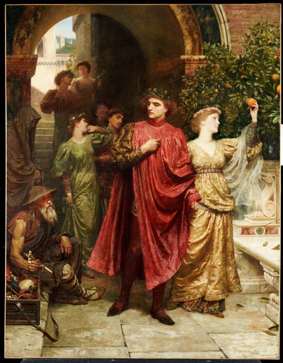 Le symbole - "Cela ne vous est-il rien, vous tous qui passez", 1881 - Frank Dicksee