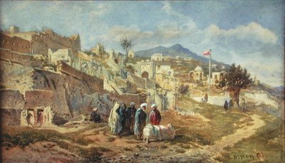 Un cimetière arabe, 24 octobre 1882 - Frank Dillon