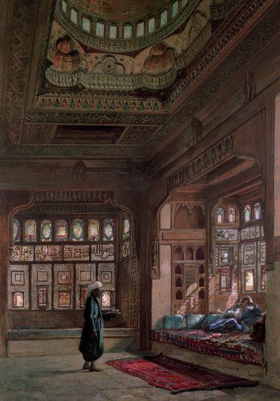 Le harem de Sheikh Sadat, Le Caire, 1870 - Frank Dillon