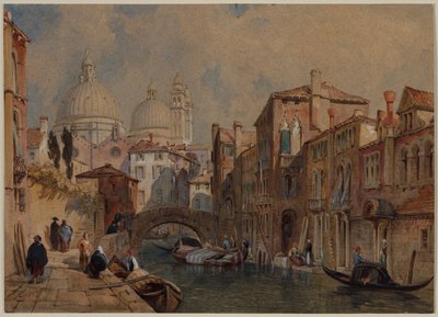 Vue de Venise : le dôme de Santa Maria della Salute vu de l