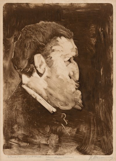 Caricature de William Gedney Bunce - Frank Duveneck