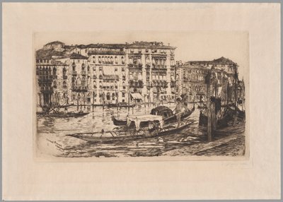Grand Canal, Venise - Frank Duveneck
