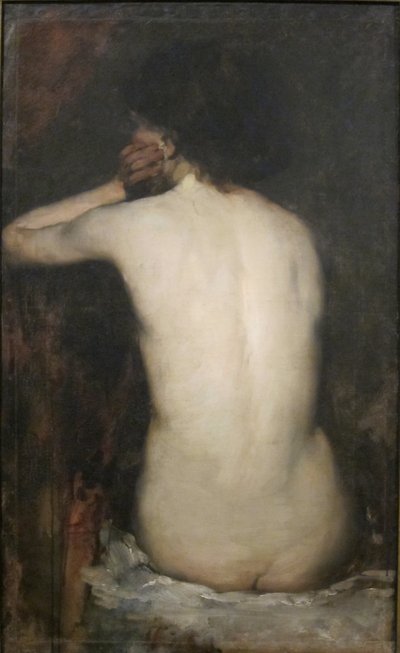 Nude Back, Study" de Frank Duveneck, Cincinnati Art Museum - Frank Duveneck