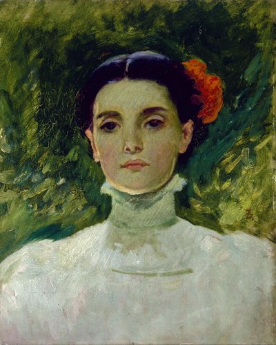 Portrait de Maggie Wilson - Frank Duveneck