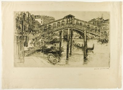 Le Rialto, Venise - Frank Duveneck