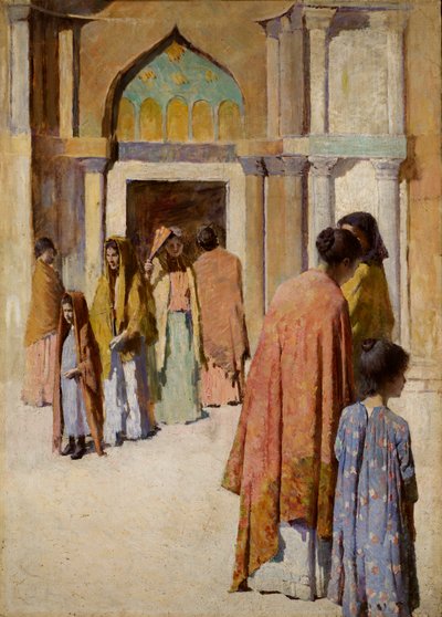 Femmes près des escaliers no. I - Frank Edwin Scott