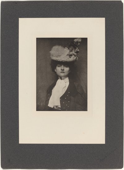 Portrait de Mlle Jones - Frank Eugene