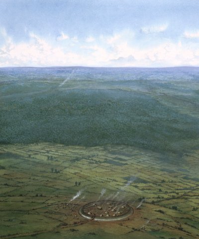 Enceinte fortifiée, sud de l