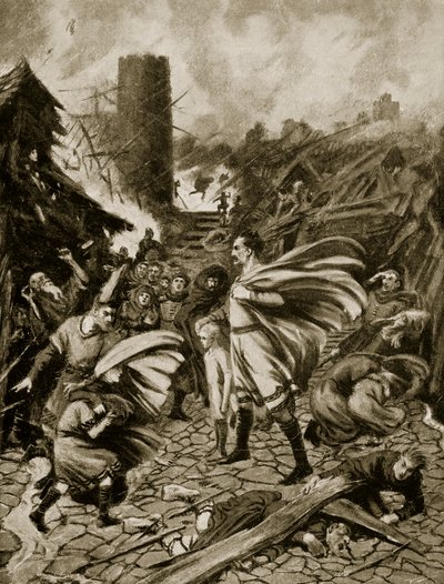Le tourbillon de 1091, illustration de 