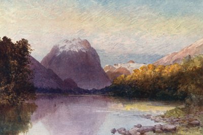 Nouvelle-Zélande : À la tête du lac Te-Anau - Frank H Wright