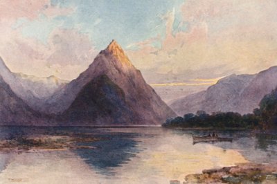 Nouvelle-Zélande : Mitre Peak - Frank H Wright