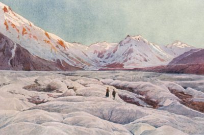 Nouvelle-Zélande : Le glacier Tasman - Frank H Wright