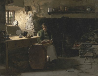 Épluchage de pommes de terre - Frank Holl