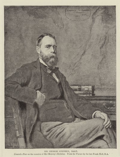 Sir George Stephen, Baronet - Frank Holl
