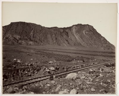 Montagne de Cinabre, Diapositive du Diable, 1880s - Frank Jay Haynes