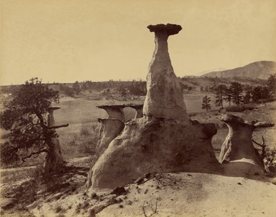 Le monument "Ute Medicine", Monument Park - Frank Jay Haynes