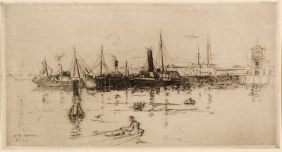 Au bassin de marée - Frank Laing