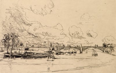 Au bord du canal, Charenton, Paris - Frank Laing