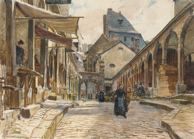 Jour de marché, Dinan - Frank Lewis Emanuel