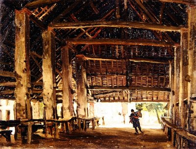 La Grande grange, Larchant - Frank Lewis Emanuel