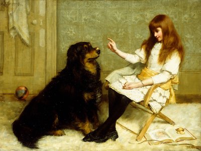 La Leçon - Frank Markham Skipworth