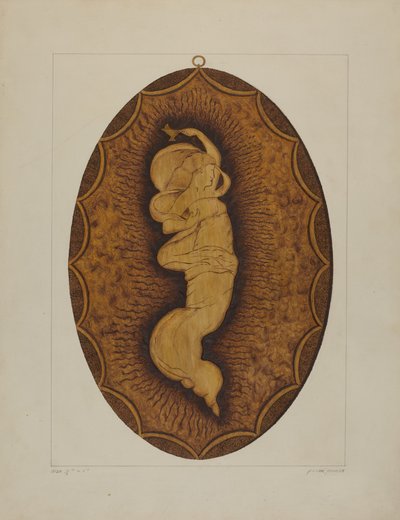 Plaque brûlée - Frank Maurer