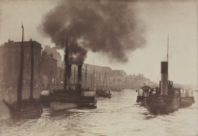 Scène de port sans titre, vers 1880 - Frank Meadow Sutcliffe