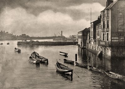 Vue du port, Whitby, North Yorkshire, vers 1889 - Frank Meadow Sutcliffe