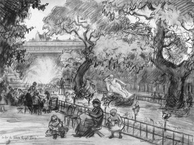 Jardin du Palais-Royal, 1915 - Frank Milton Armington