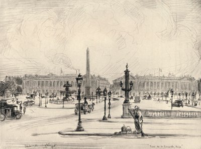 Place de la Concorde, 1915 - Frank Milton Armington