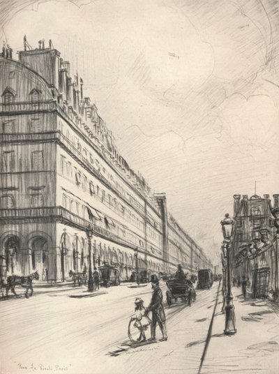 Rue de Rivoli, 1915 - Frank Milton Armington