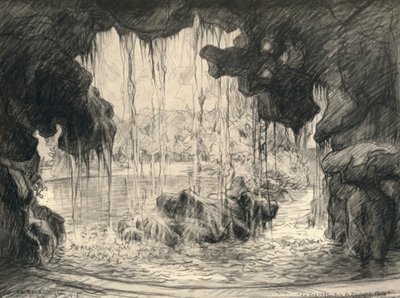 La Grande Cascade, Bois de Boulogne, 1915 - Frank Milton Armington