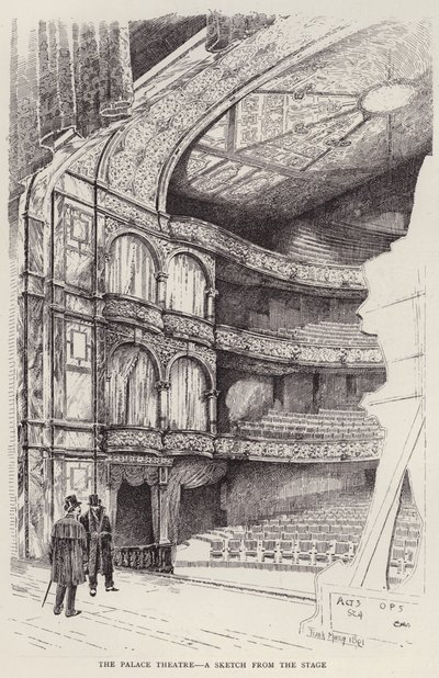 Intérieur du Palace Theatre, Londres - Frank Murray
