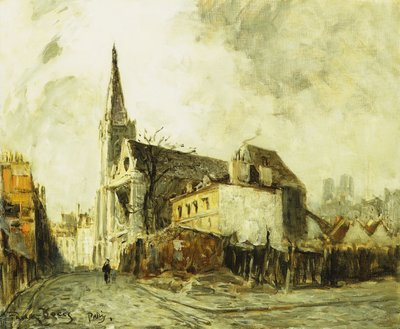 Cathédrale à Paris - Frank Myers Boggs