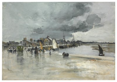 Port de St. Vaast, La Haye, 1882 - Frank Myers Boggs